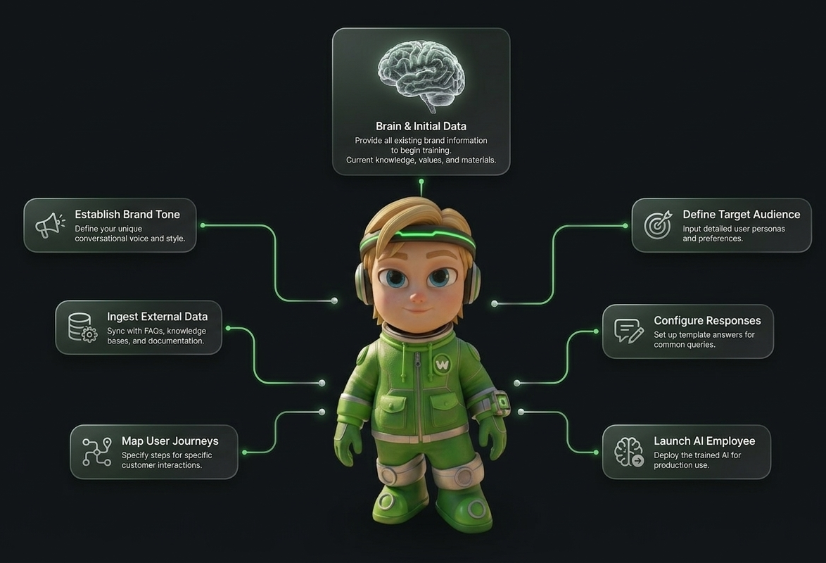 How it works showcase